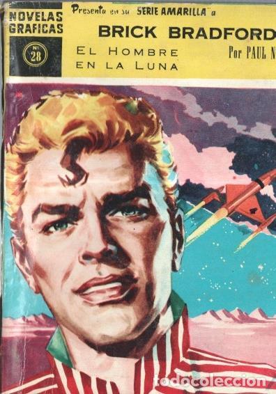 Fumetti: Dolar: Novela Grafica serie amarilla numero 28: Brick Bradford: el hombre en la luna - Paul Norris