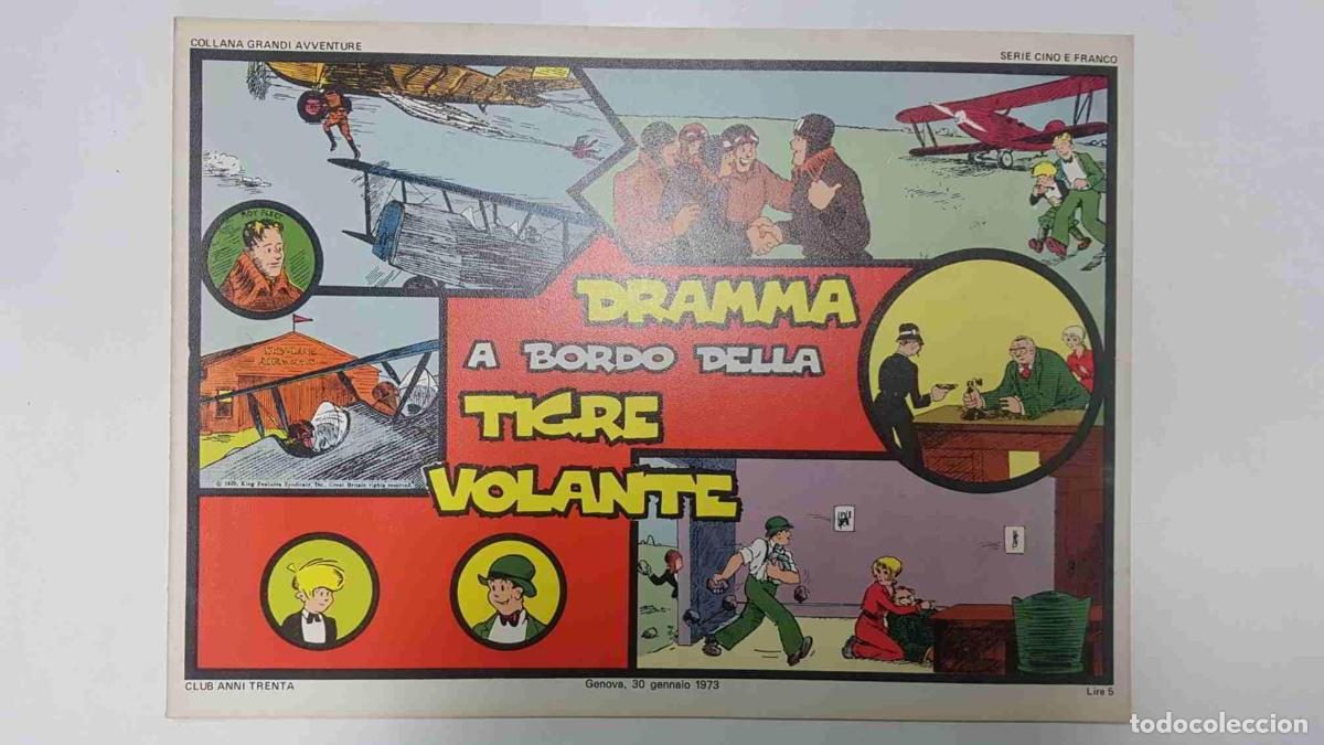 Comics: Gino e Franco: Dramma a bordo della tigre volante (14.10.1929 al 21.12.29) - Lyman Young