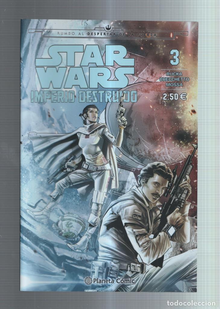 C&oacute;mics: Planeta: Star Wars: Imperio destruido numero 3 - Rucka-Checchetto-Mossa
