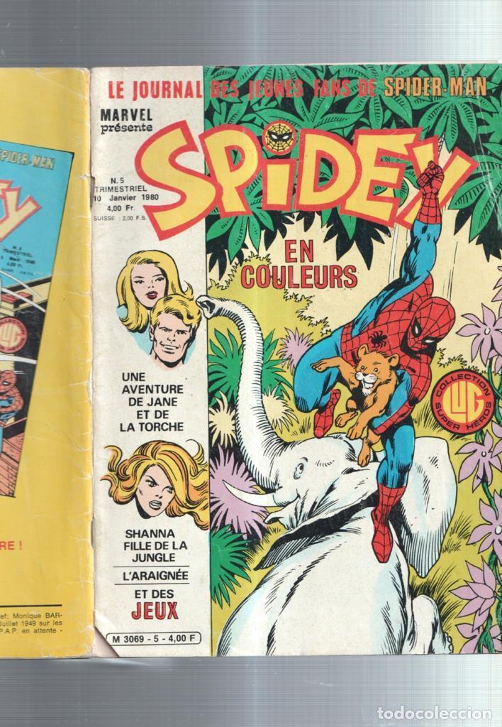 C&oacute;mics: Marvel presente numero 5: Spidey (couverture &agrave; moiti&eacute; l&acirc;che) - varios - Foto 1