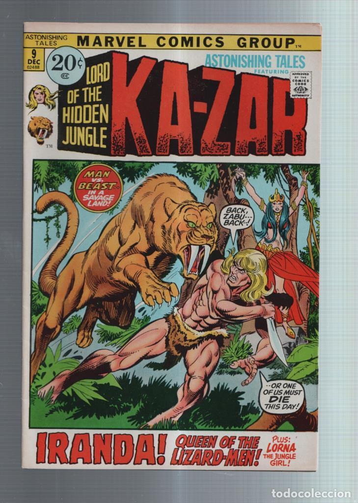 C&oacute;mics: Astonishing Tales Kazar numero 09: Iranda queen of the Lizard-Men - varios
