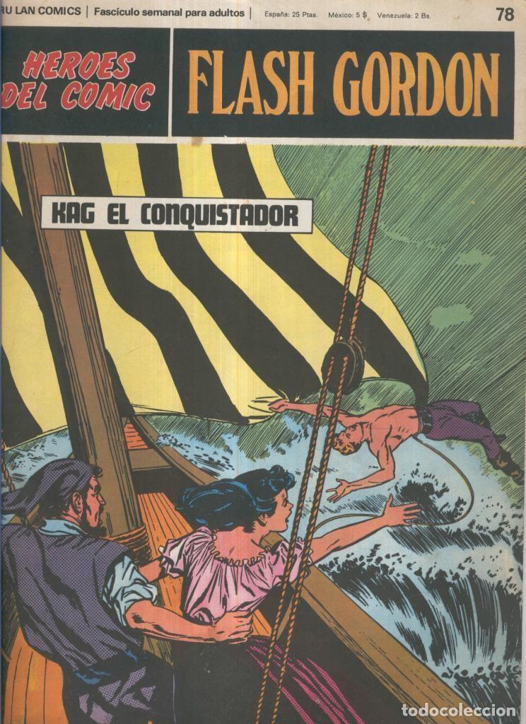 C&oacute;mics: Flash Gordon de Burulan numero 78: Kag el conquistador - Dan Barry - Foto 1