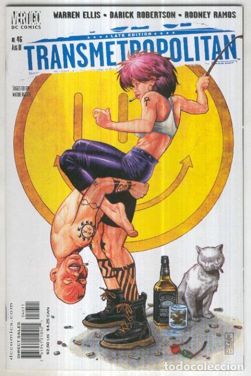 C&oacute;mics: TRANSMETROPOLITAN, Vol.1 No.46: What I know (Vertigo 2001) - Warren Ellis