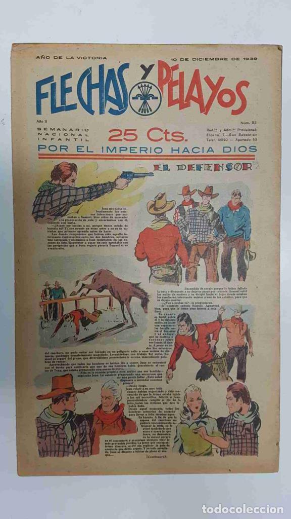 C&oacute;mics: Flechas y Pelayos numero 053 del 10.12.1939 - Varios - Foto 1
