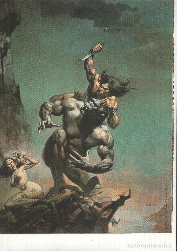 C&oacute;mics: Poster CONAN (27,5cm x 21,5cm) a doble cara: Numero 06 - Varios - Foto 1