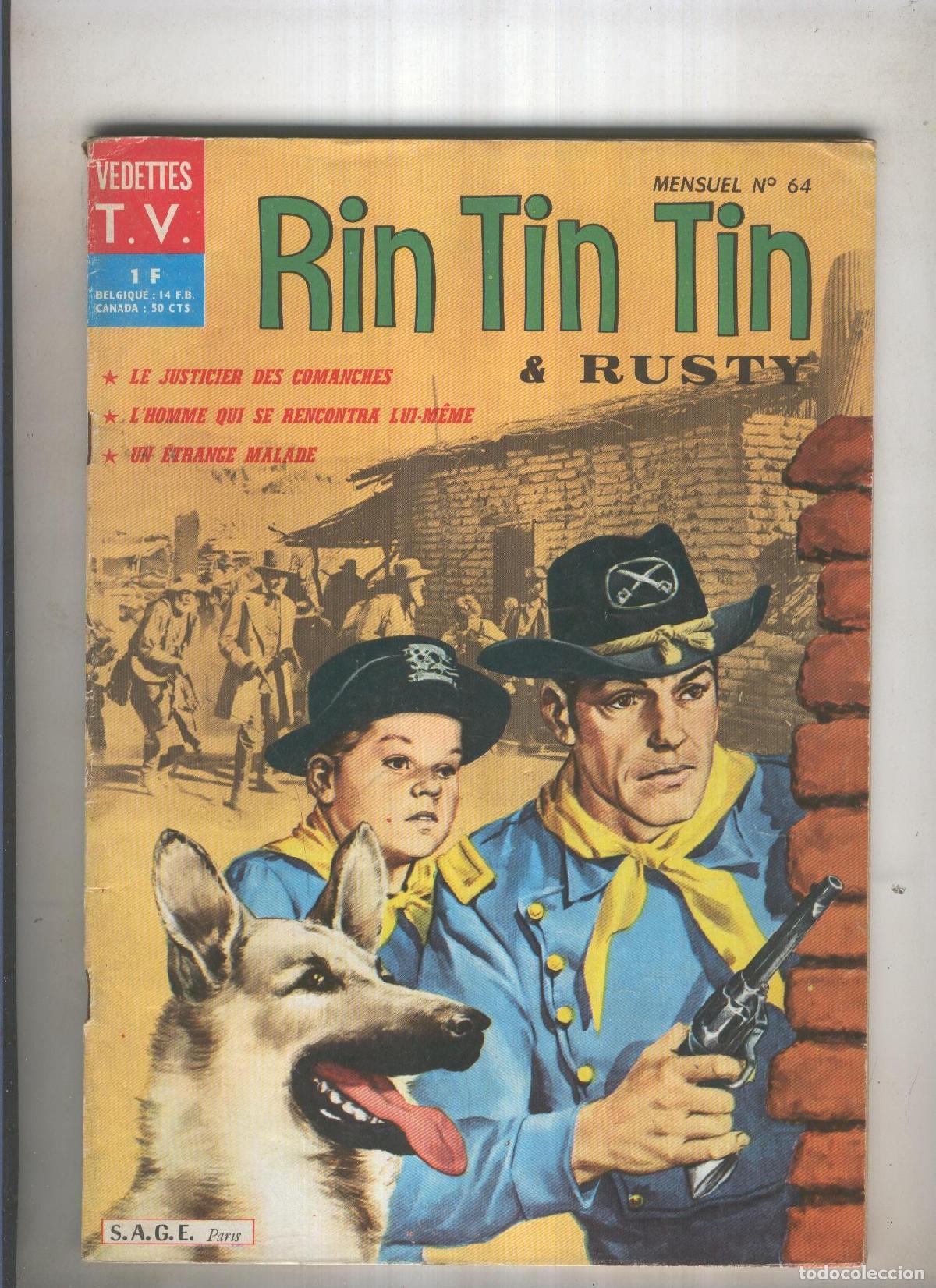C&oacute;mics: RIN TIN TIN ET RUSTY Numero 064: Le justicier des comanches - VARIOS - Foto 1