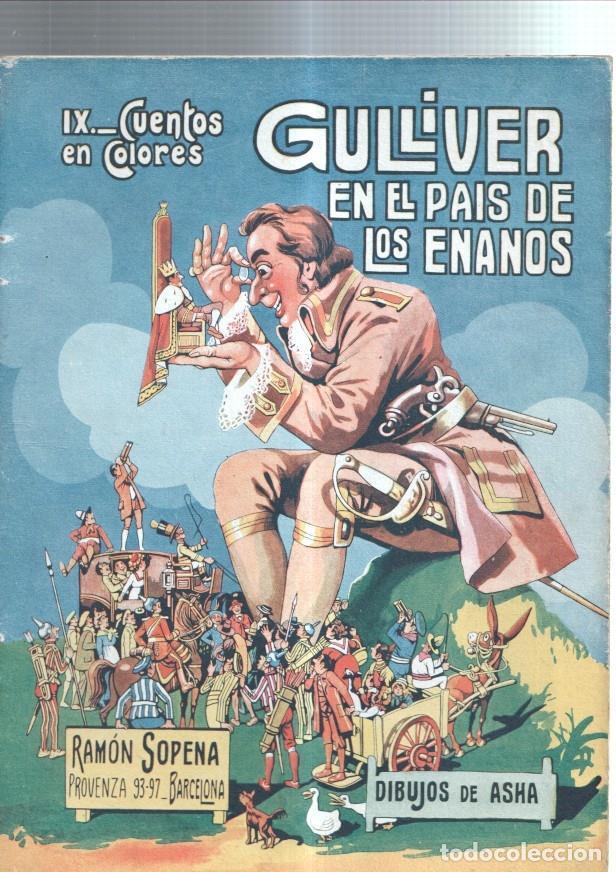 Comics: Cuentos en Colores numero IV: Gulliver en el pais de los enanos -