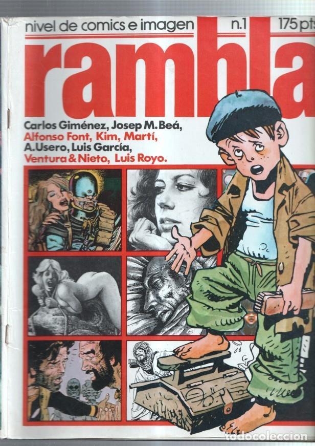 C&oacute;mics: Rambla revista de comic numero 01: La esfera cubica de Bea - Varios - Foto 1