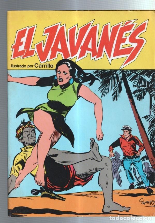 Comics: El Javanes de Producciones Editoriales numero 8: Los piratas de las islas celebes - Carrillo