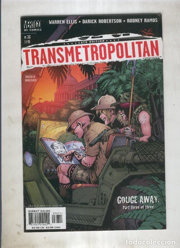 C&oacute;mics: Transmetropolitan numero 036 - Varios - Foto 1