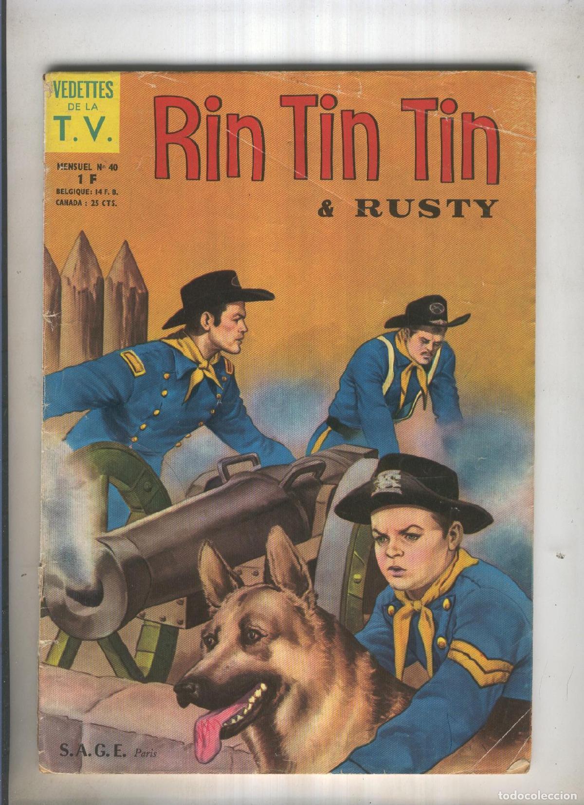 C&oacute;mics: RIN TIN TIN ET RUSTY Numero 040: La grande revolte - VARIOS - Foto 1