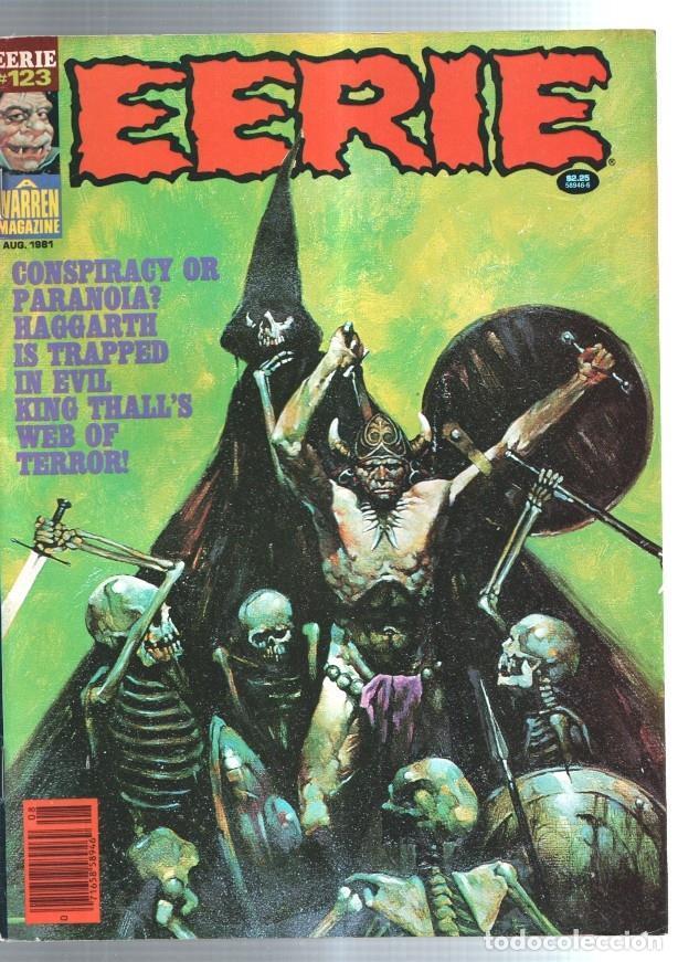 Comics: Revista comics en ingles EERIE numero 123: Victor de la Fuente - varios