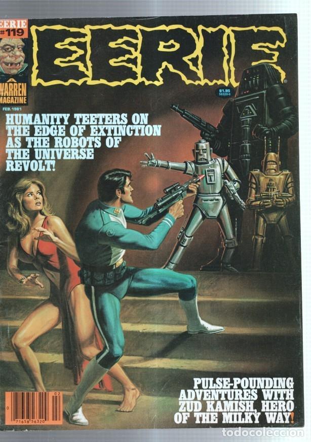 Comics: Revista comics en ingles EERIE numero 119: Victor de la Fuente, E.R.Cruz - varios