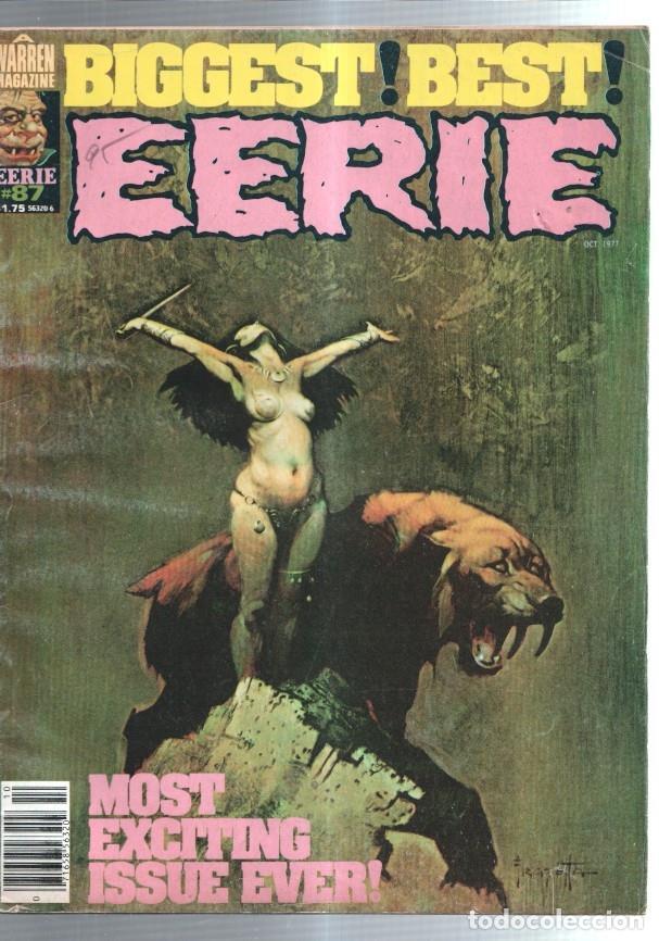 C&oacute;mics: Revista comics en ingles EERIE numero 087: Richard Corben, Alex Nino - varios