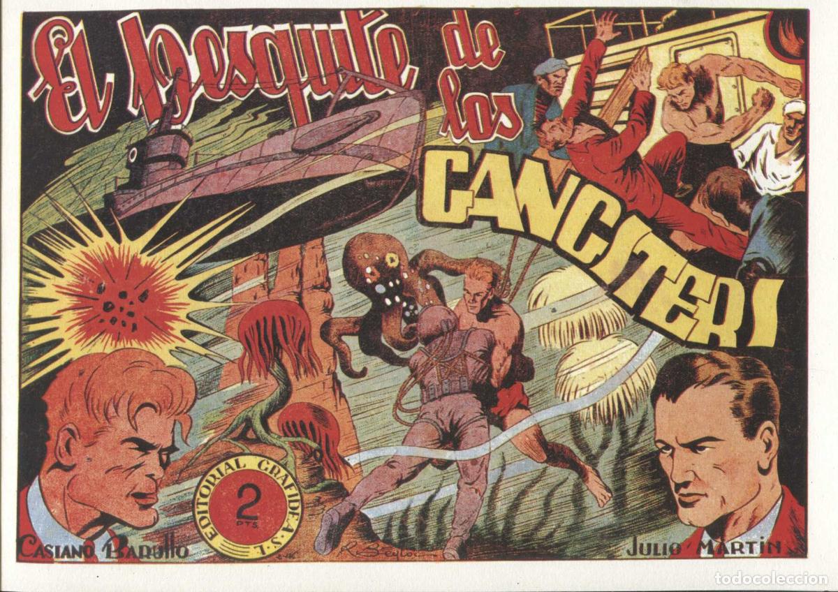 C&oacute;mics: Casiano Barullo facsimil numero 14: El desquite de los gangsters - Beyloc