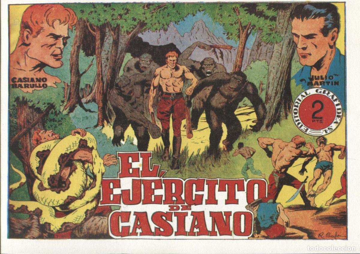 C&oacute;mics: Casiano Barullo facsimil numero 18: El ejercito de Casiano - Beyloc - Foto 1
