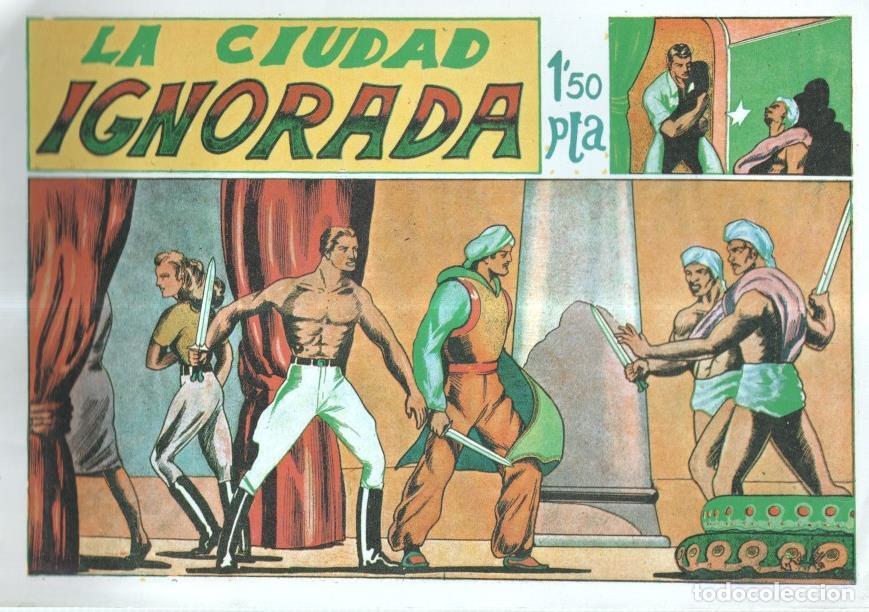 Comics: Facsimil: Editorial Valenciana: La ciudad ignorada (Del Villar) -