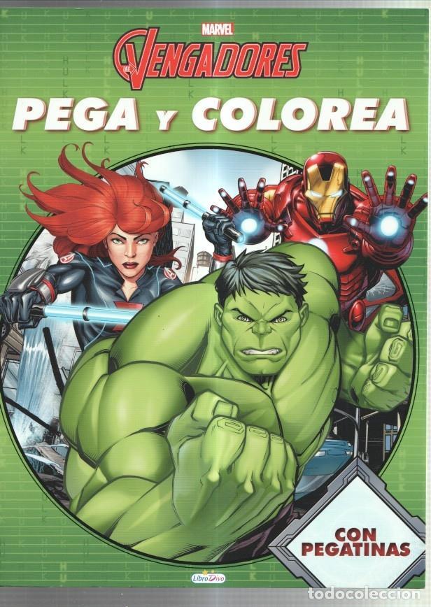C&oacute;mics: Pega y Colorea: Marvel Vengadores: Huk en cubierta - - Foto 1