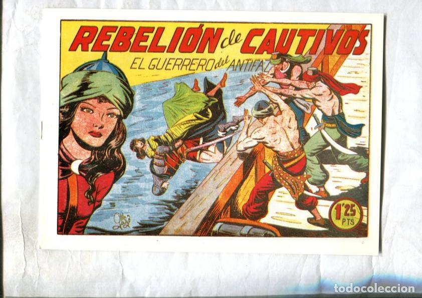Comics: Facsimil: El Guerrero del Antifaz numero 144: Rebelion de cautivos - Manuel Gago