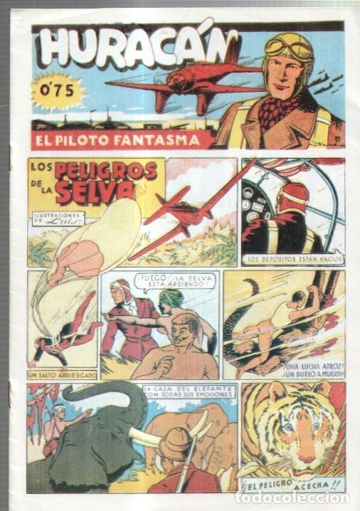 Comics: Facsimil: Huracan el piloto fantasma: Los peligros de la selva - Luis