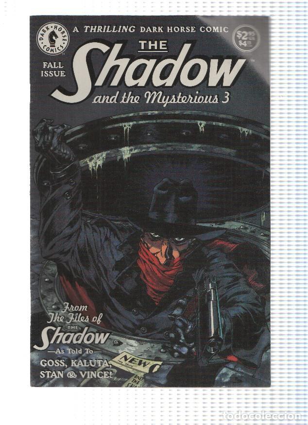 C&oacute;mics: SHADOW AND THE MYSTERIOUS 3, Volume 1, Numero 01: Fate's Free Fall - Michael Kaluta (Dark Horse 1994