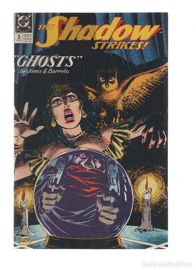C&oacute;mics: THE SHADOW STRIKES, Volume 1, Numero 03: Ghosts (DC 1989) - Gerard Jones - Foto 1