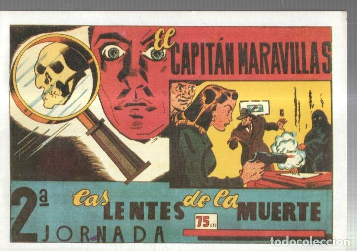 Comics: Facsimil: Valenciana: El capitan Maravillas, 2&ordf; jornada: las lentes de la muerte (Palacios) -