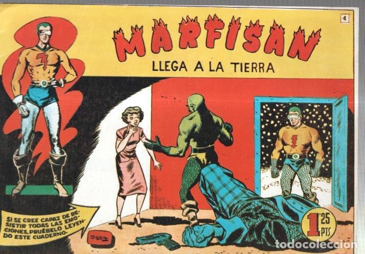C&oacute;mics: Facsimil: Marfisan numero 1: Llega a la tierra (brea) - - Foto 1