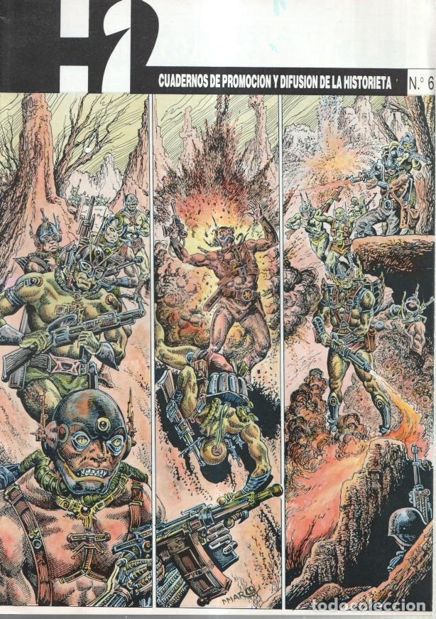 Comics: H2 cuadernos de promocion y difusion de la historieta numero 6: Tomas Marco - varios