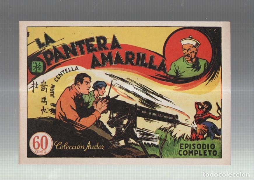 C&oacute;mics: Facsimil: Juan Centella coleccion Audaz: La pantera amarilla - Cossio - Foto 1
