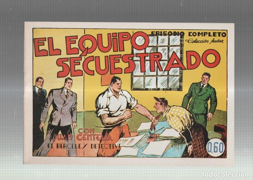 C&oacute;mics: Facsimil: Juan Centella coleccion Audaz: El equipo secuestrado - Cossio - Foto 1
