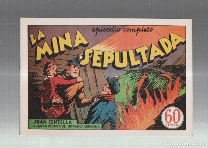 C&oacute;mics: Facsimil: Juan Centella coleccion Audaz: La mina sepultada - Cossio - Foto 1