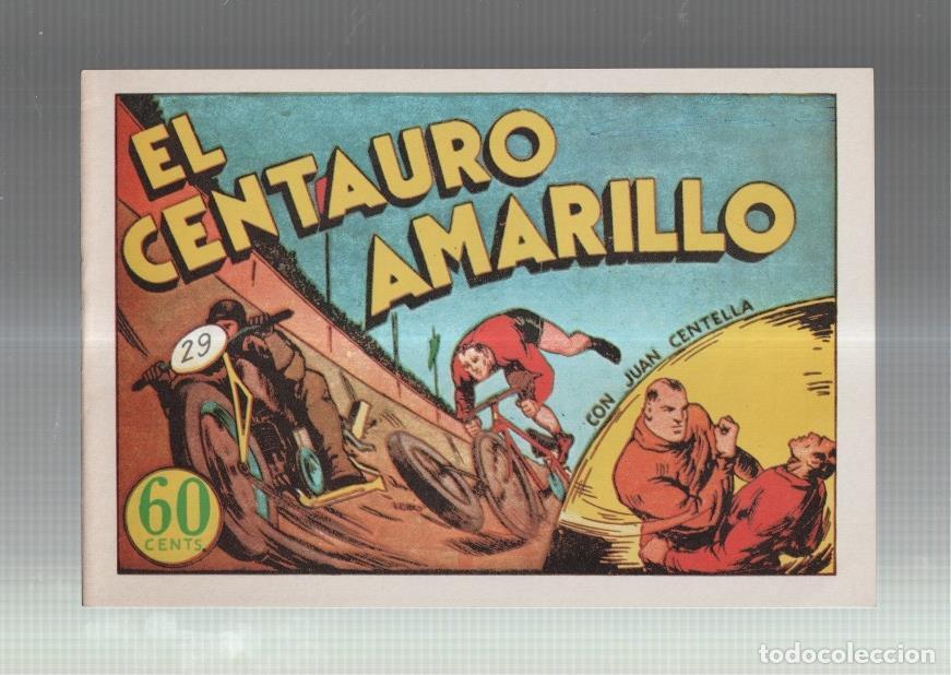 C&oacute;mics: Facsimil: Juan Centella coleccion Audaz: El centauro amarillo - Cossio - Foto 1