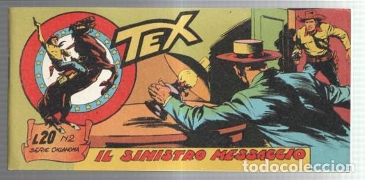 C&oacute;mics: Facsimil: TEX serie Oklahoma numero 02: Il sinistro messagglio - Bonelli - Foto 1