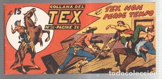 C&oacute;mics: Facsimil: Collana del TEX numero 56: Tex non perde tempo - Bonelli-Galep - Foto 1