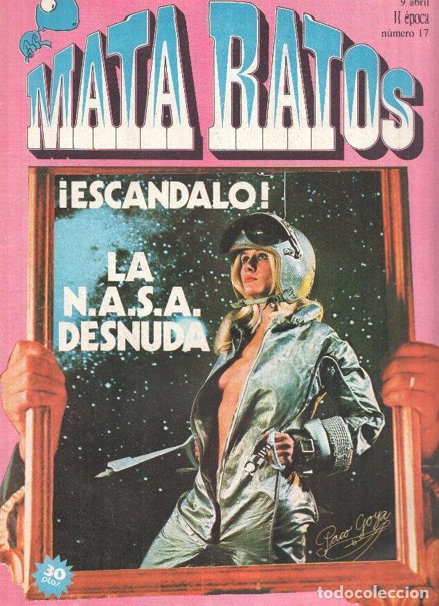 Comics: Revista: MATA RATOS, II Epoca: Numero 17: La Nasa Desnuda (09 Abril 1976) - Varios