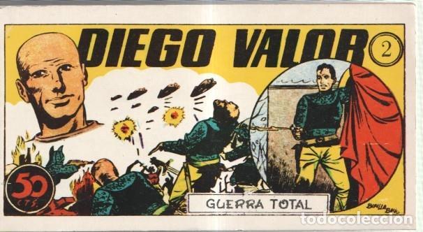 C&oacute;mics: Facsimil: Diego Valor tomito numero 2: Guerra total - - Foto 1
