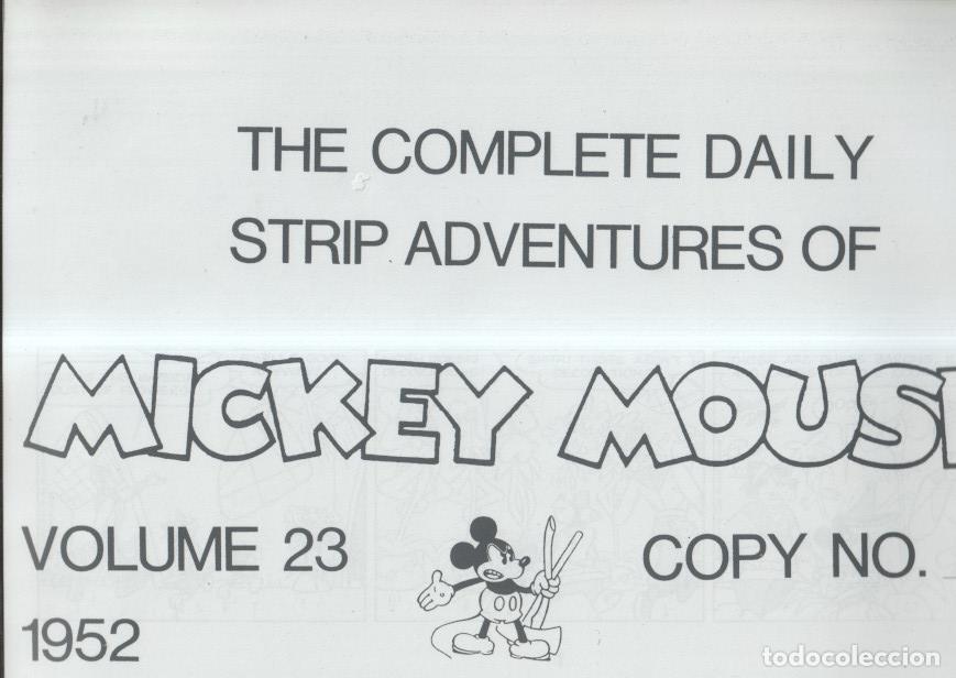 C&oacute;mics: The Complete Daily Strip Adventures of MICKEY MOUSE, a&ntilde;o 1952 -
