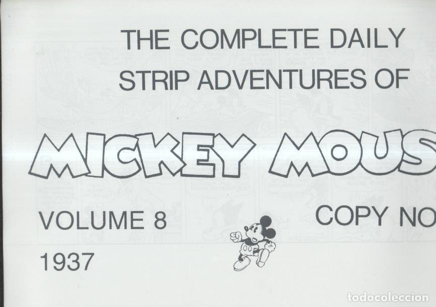 Comics: The Complete Daily Strip Adventures of MICKEY MOUSE, a&ntilde;o 1937 -