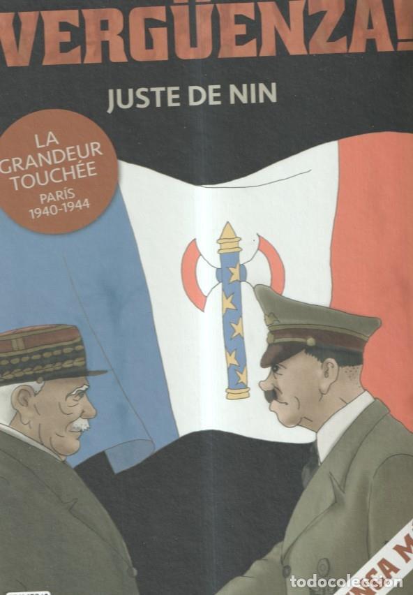 Fumetti: Album: Verguenza, la grandeur touchee Paris 1940-1944 - JUSTE DE NIN