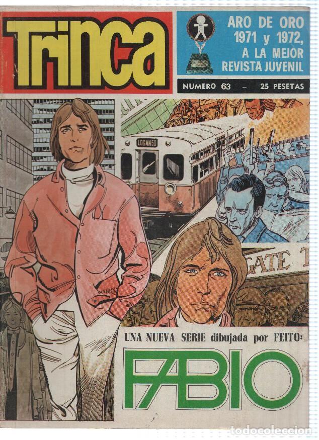 C&oacute;mics: Revista: TRINCA, Numero 63: Fabio - E.Feito (Doncel 1973) - Varios - Foto 1