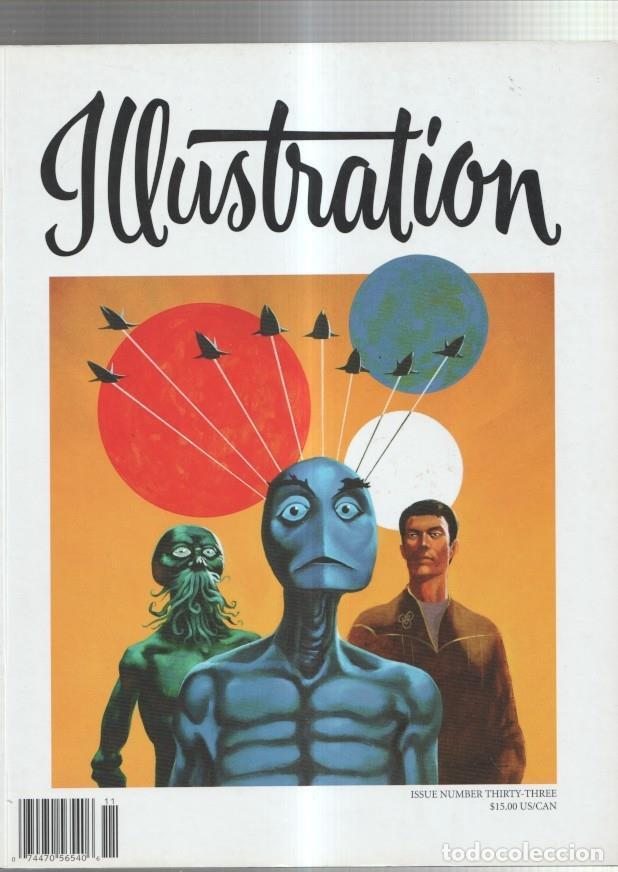 Comics: Illustration Magazine: issue number thrity-three: Jack Gaughan per Luis Ortiz - NULL
