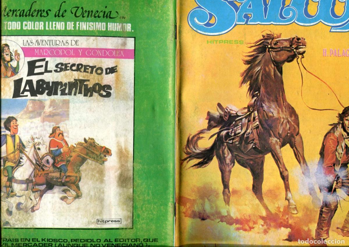 C&oacute;mics: El comic del oeste Saloon numero 5 (numerado 2 en trasera) - Varios - Foto 1