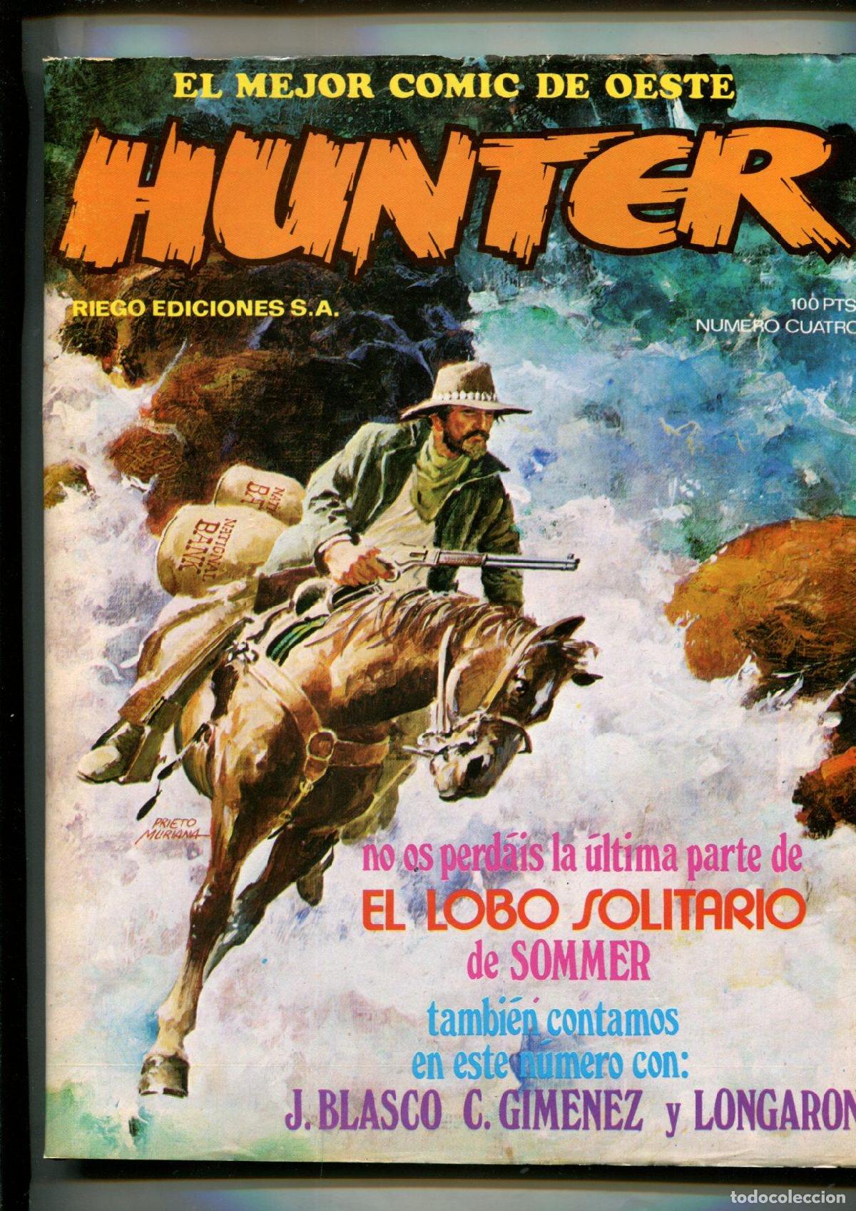 C&oacute;mics: El mejor comic del oeste Hunter numero 04 - Varios - Foto 1