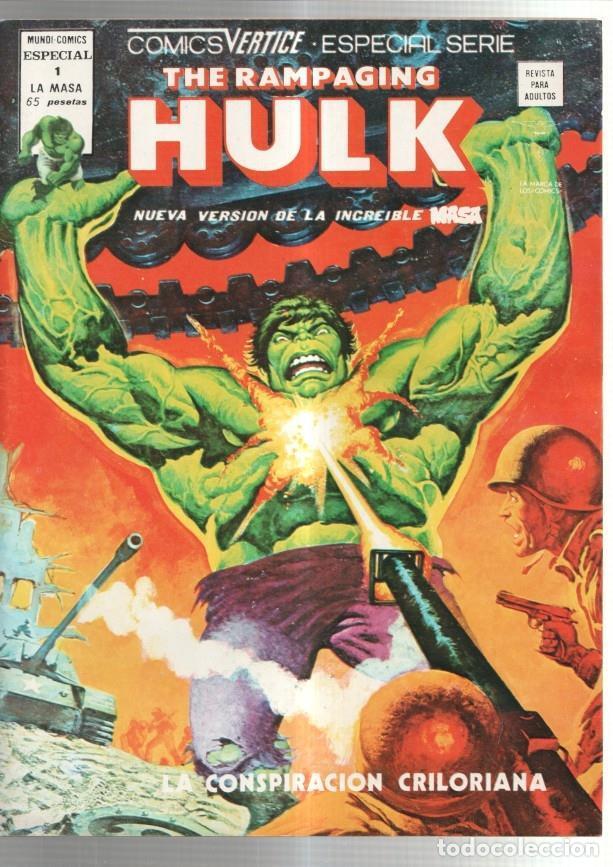 C&oacute;mics: Mundicomics: The Rampaging Hulk numero 1 - Walt Simonson y Alfredo Alcala