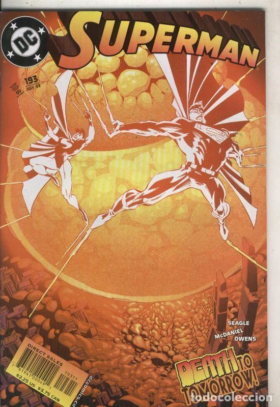 C&oacute;mics: Superman numero 193 - Seagle-McDaniel-Owens - Foto 1