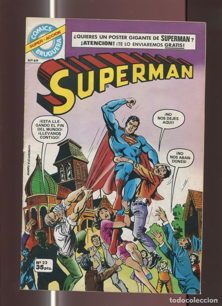 C&oacute;mics: Comics Bruguera Superman numero 22 (numerado 2 en trasera) - varios - Foto 1