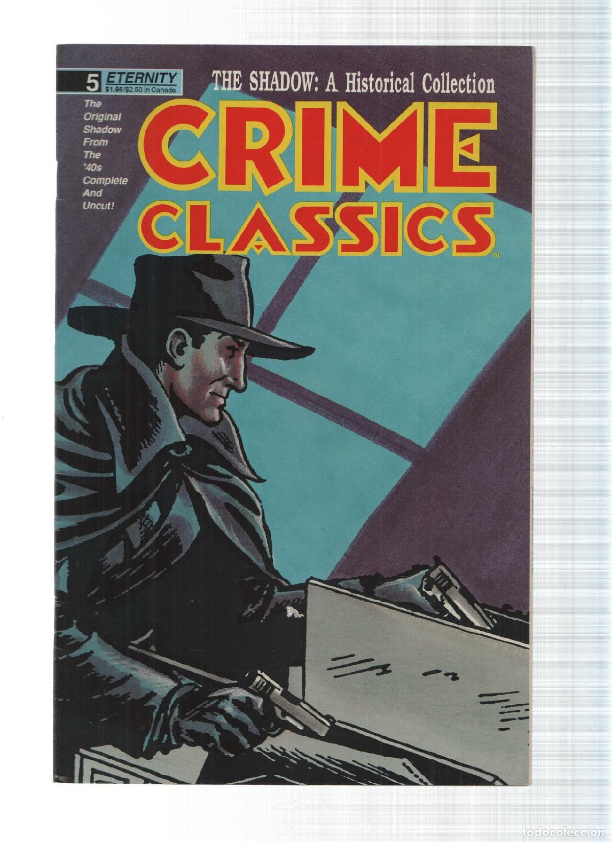 Comics: CRIME CLASSICS, Volume 1, Numero 05: Danger on Shark Island 2 (Eternity 1988) - Maxwell Grant, Verno