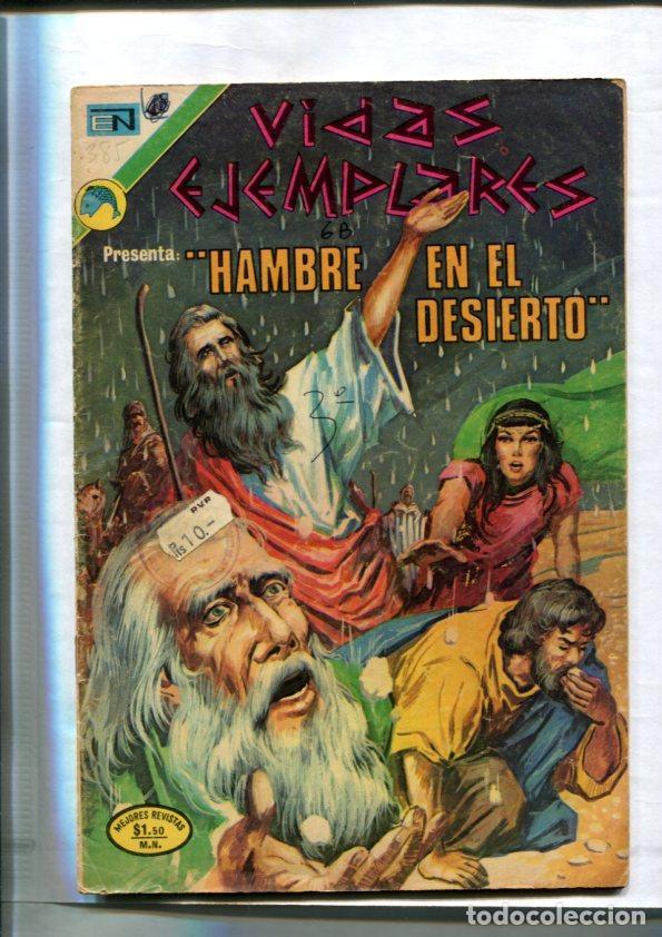 Comics: Vidas ejemplares numero 385: Hambre en el desierto (huida de Egipto por Moises) - varios