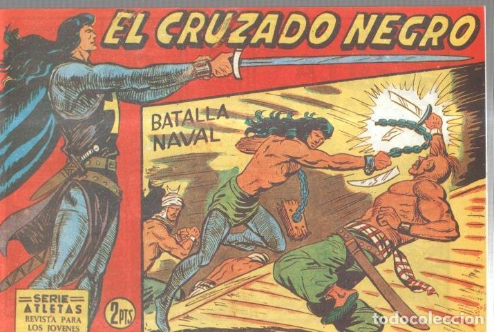 C&oacute;mics: Facsimil: El Cruzado Negro numero 10: Batalla naval - Manuel Gago